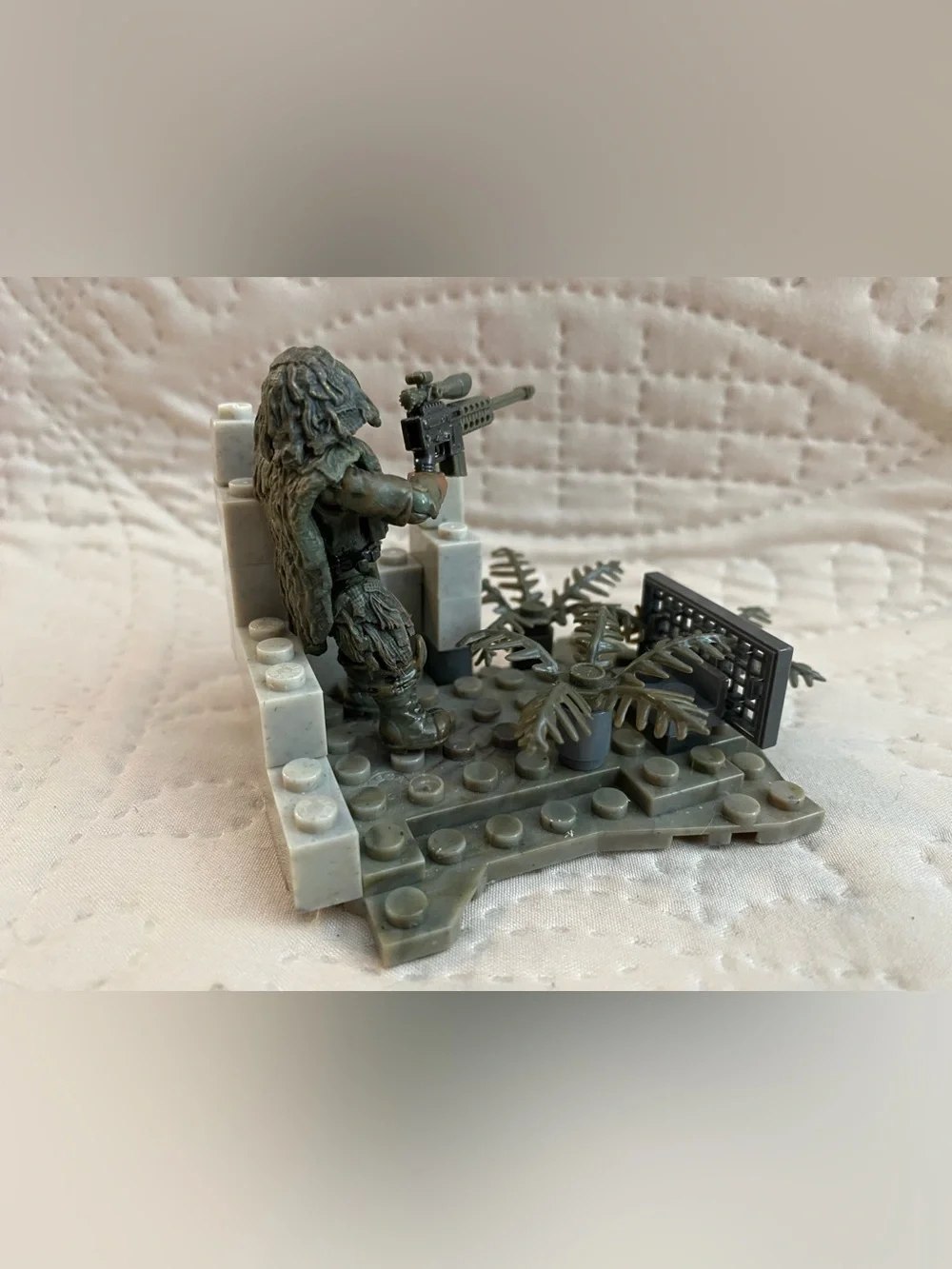 🧱 Mega Blocks Call of Duty Ghillie Suit Sniper Set 06852 🧱